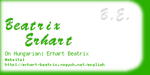 beatrix erhart business card